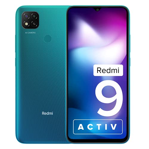 mobile under 20000 Table testing with Price and Title Redmi 9 Activ (Coral Green, 4GB RAM, 64GB Storage)| Octa-core Helio G35 | 5000 mAh Battery