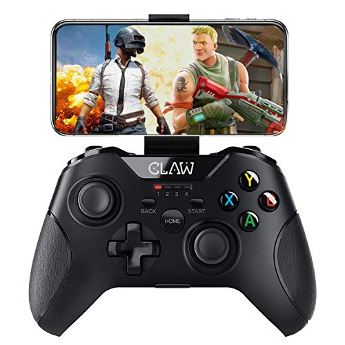 Micro data faq laptop games CLAW Shoot Bluetooth Mobile Gamepad Controller for Android Phones, Tablets & Windows PC, Laptops with Button Mapping Feature, Detachable Mobile Holder, 8 hours Play Time & Rubberized Textured Grip (Upgraded 2022 version)