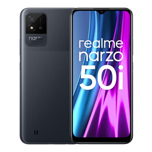 mobile under 20000 Table testing with Price and Title realme narzo 50i (Carbon Black, 2GB RAM+32GB Storage) Octa Core Processor | 6.5