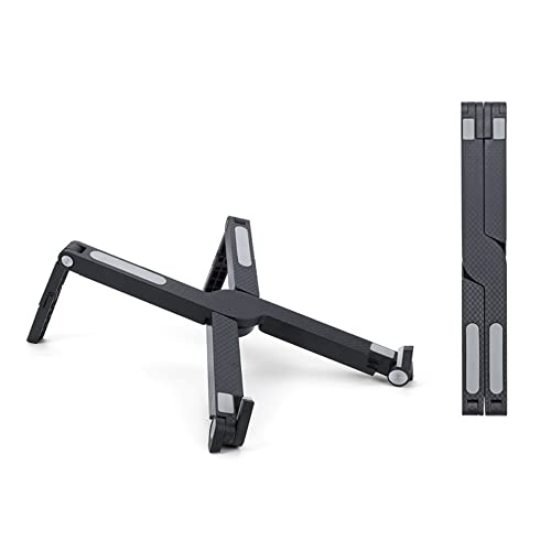 Micro data faq laptop stand SYGA Laptop Stand Desk,Computer Stand for Laptop,Adjustable Portable ABS+Silicone Plastic Laptop Holder Riser, Foldable Ergonomic Notebook Stand -Black, Slide Stand