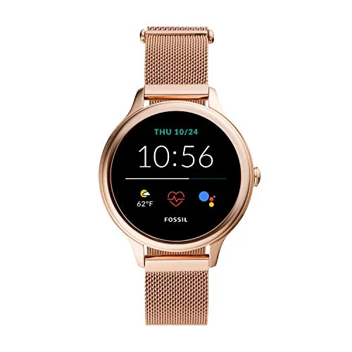 Micro data faq mobile phone Fossil Gen 5E Smartwatch with AMOLED Screen, Wear OS by Google, Built-in speaker for phone calls, Google Assistant, SpO2, GPS, NFC, Wellness Features and Smartphone Notifications