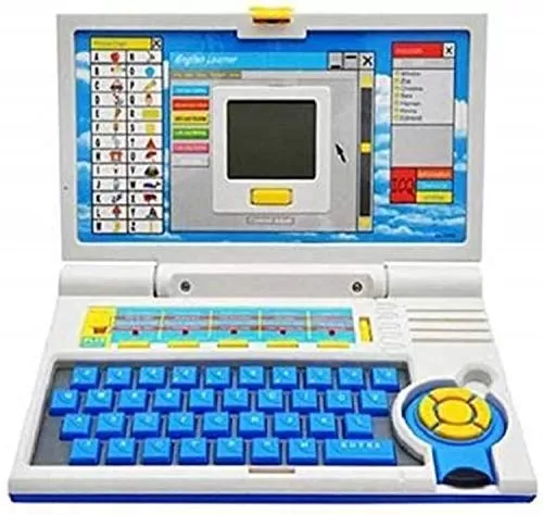 Micro data faq laptop games HTY Educational English Learner Laptop with 20 Activity Games for Kids,color Blue