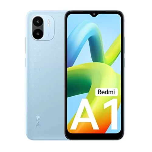 mobile under 20000 Table testing with Price and Title Redmi A1 (Light Blue, 2GB RAM, 32GB Storage) | Helio A22 | 5000 mAh Battery | 8MP AI Dual Cam | Leather Texture Design | Android 12