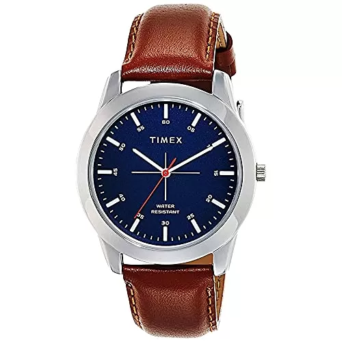 watch for men Rankmath FAQ Classic HTML Timex Analog Blue Dial Men's Watch-TW00ZR262E