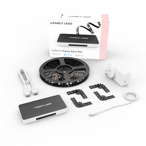 Fancy Leds Fancy Sync Box Ambient Tv Backlighting Syncing Box Hdmi 2.0 All Tv Sizes (70